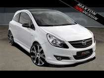 Opel CORSA D (PREFACE) 2006-2014 Addon till Främre Stötfångare Maxton Design